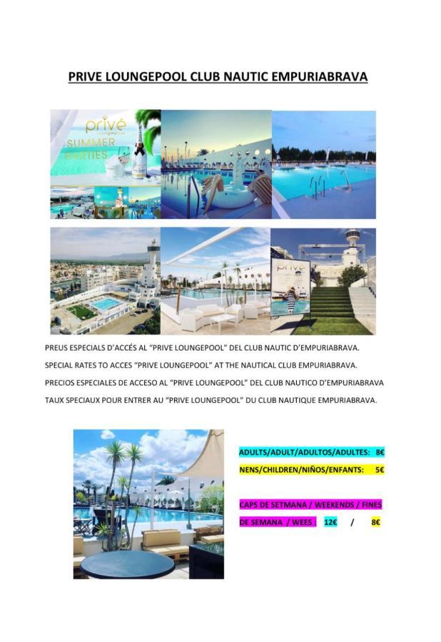 Empuria Beach D-Luxe Empuriabrava Dış mekan fotoğraf